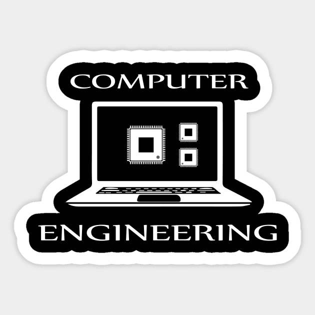 computer engineer, software hardware engineering Sticker by PrisDesign99